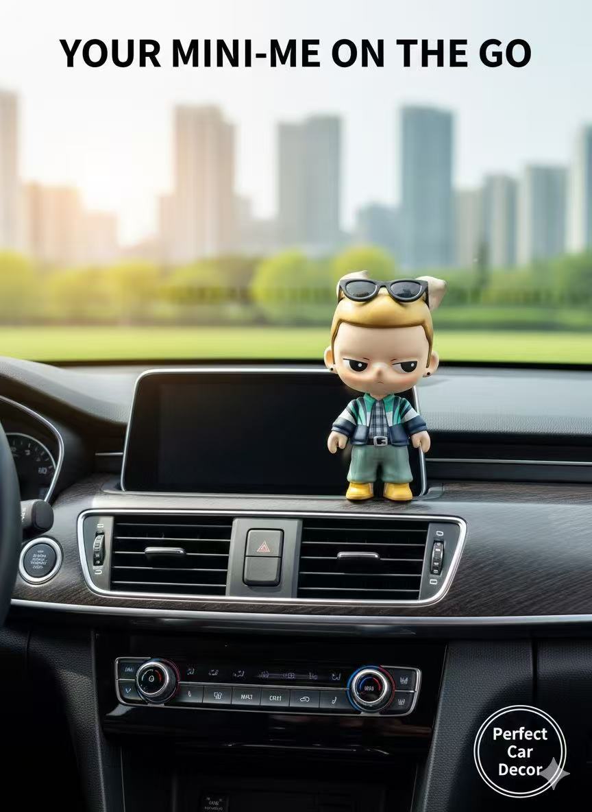 Custom Chibi Me: Handcrafted 3D Personalized Figures – Turn Your Photos into Collectible Art by PiPiPi Art Lab